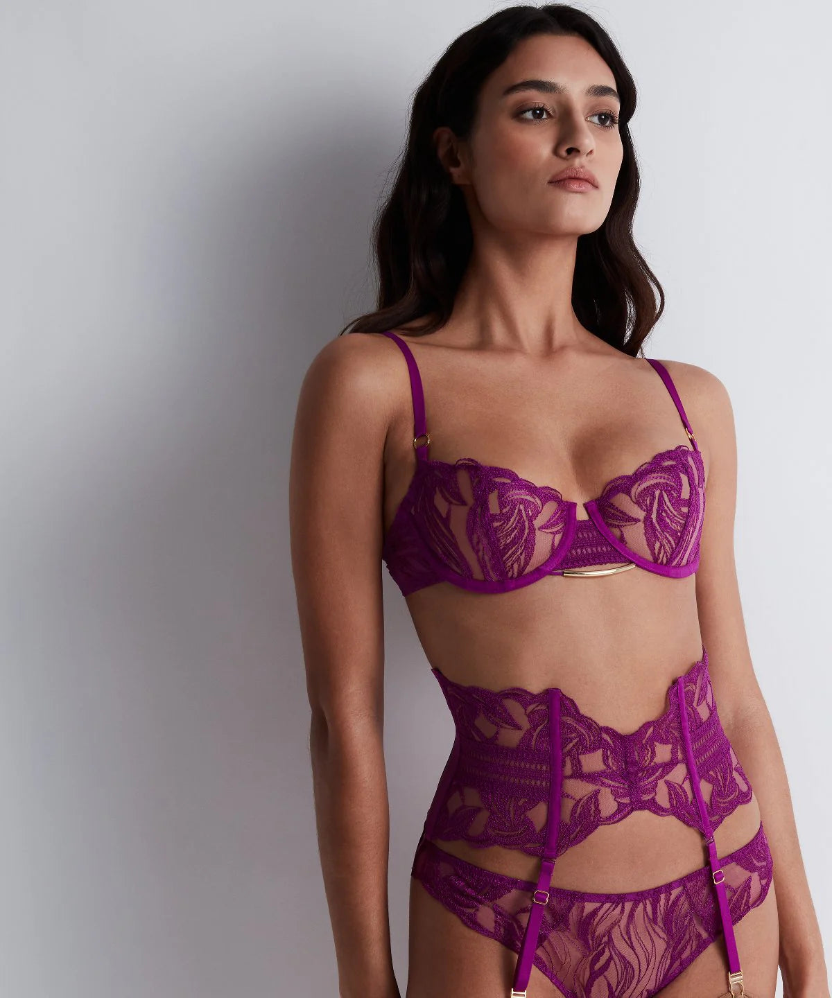 Ensemble Sexy “Violette Éclatante”